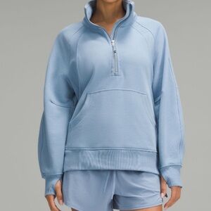 Lululemon Scuba Oversized Funnel-Neck Half Zip *Long. M/L